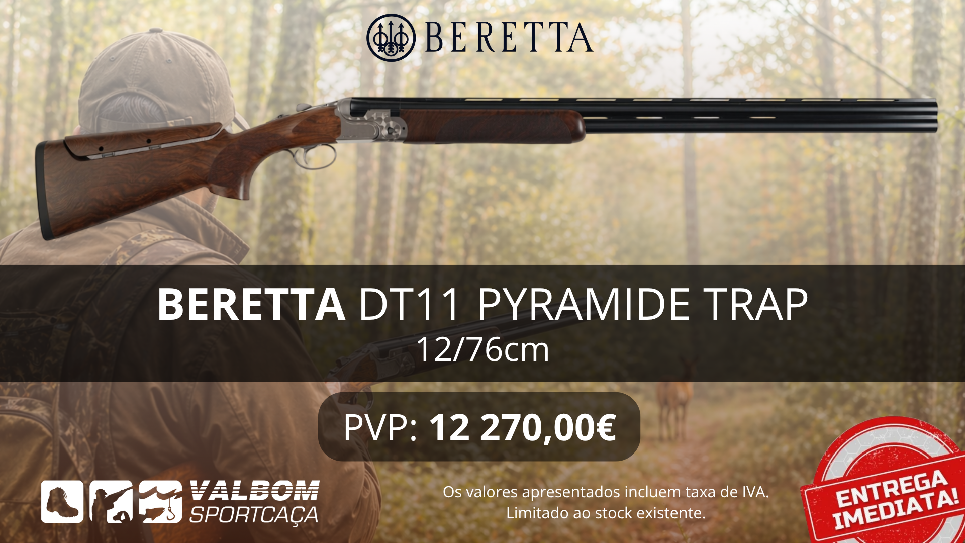 Beretta DT11 Pyramide Trap 12/76cm